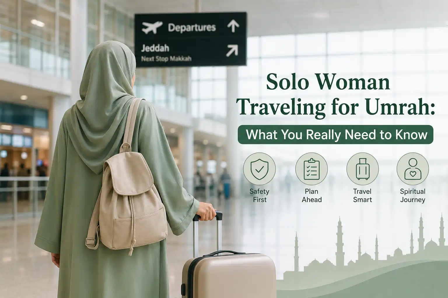 Solo Woman Traveling for Umrah